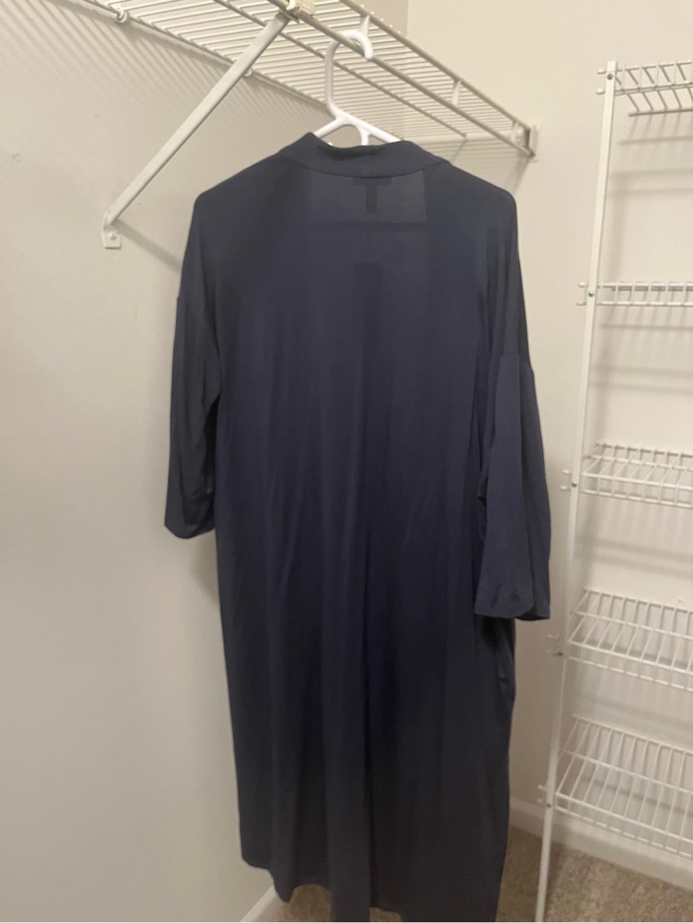 NWT Eileen Fisher Eileen Fisher Fine Jersey Elbow-Sleeve Jacket M - Picture 7 of 8